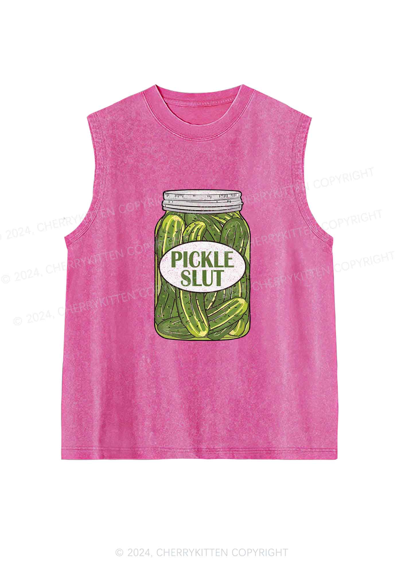 Pickle Slxt Y2K Washed Tank Cherrykitten
