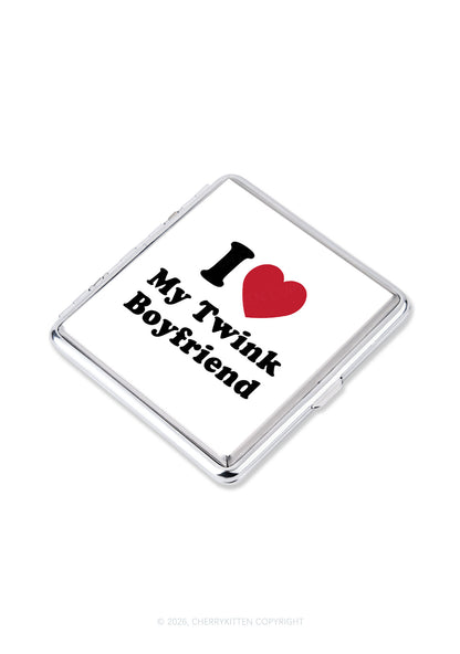 I Love My Twink BF Pride Y2K Cigarette Case Cherrykitten
