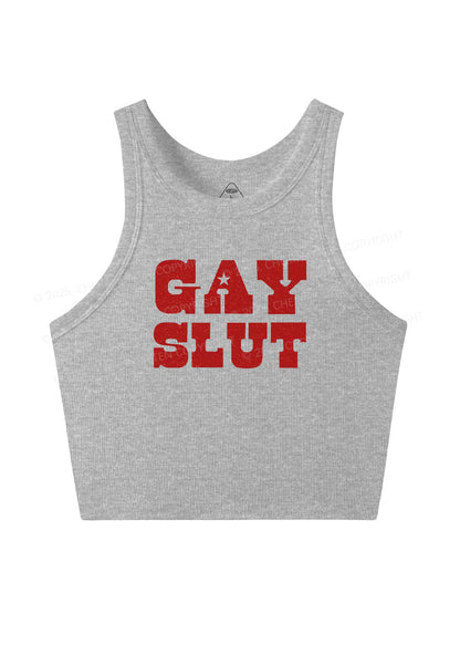 Gay Slxt Pride Y2K Crop Tank Top Cherrykitten