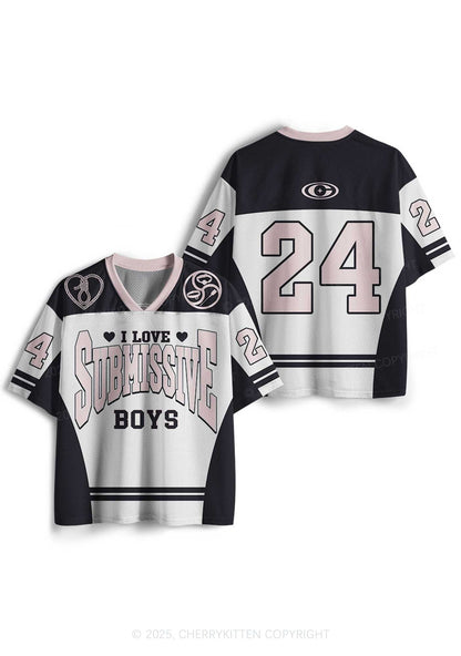 Custom I Love S Boys Y2K Sport Jersey Shirts Cherrykitten