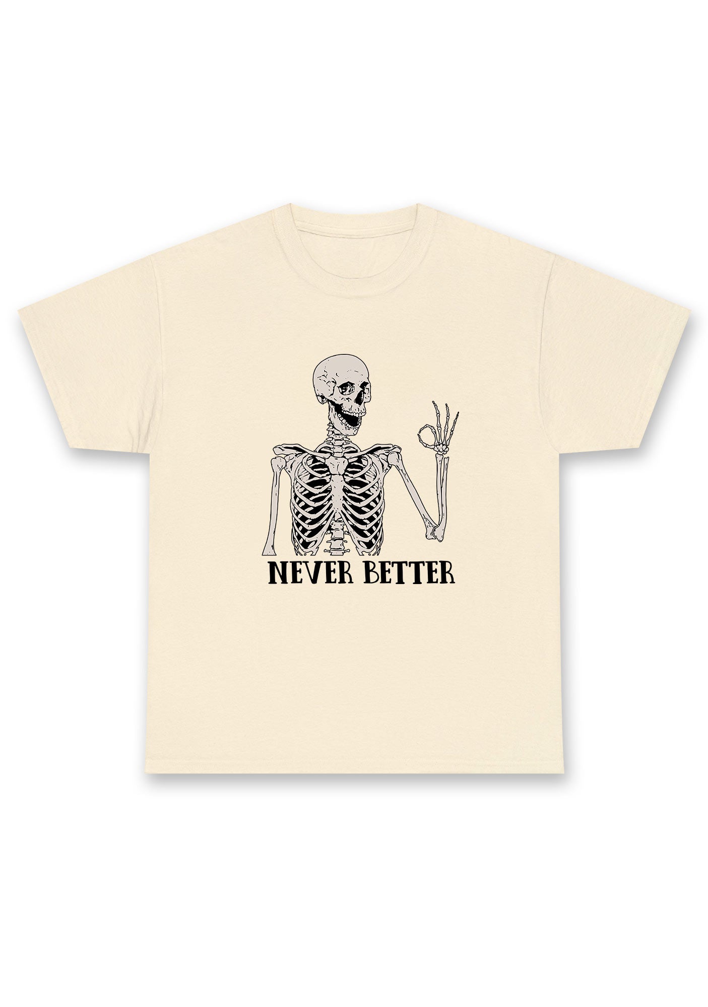 Halloween Skeletons Never Better Chunky Shirt