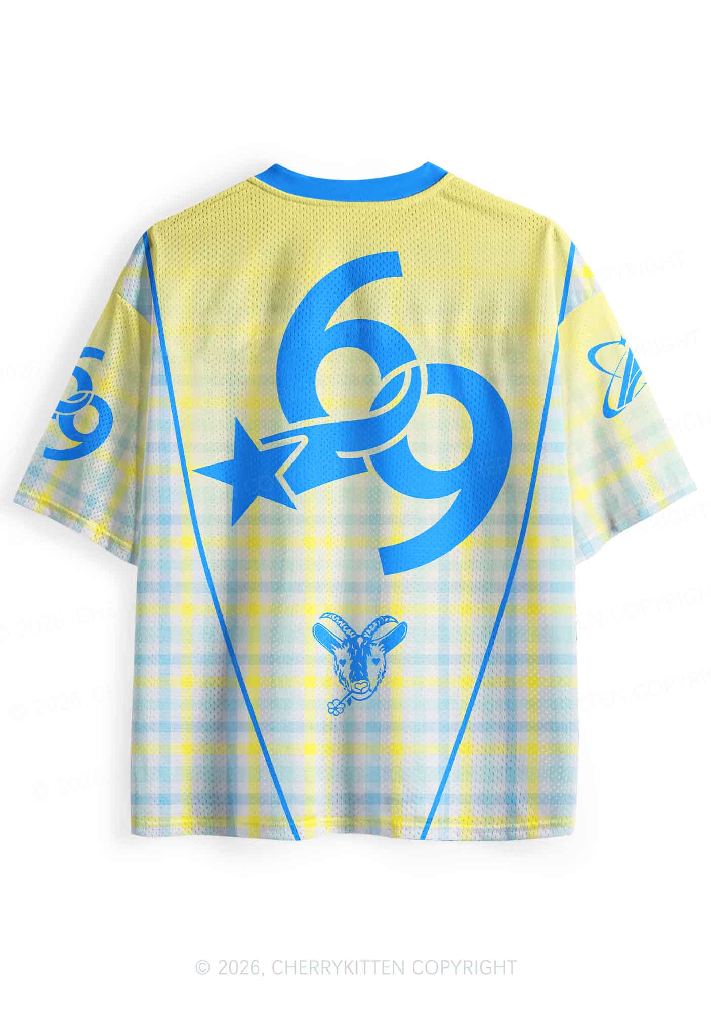 Daddys Little Throat Goat Y2K Sport Jersey Shirts Cherrykitten