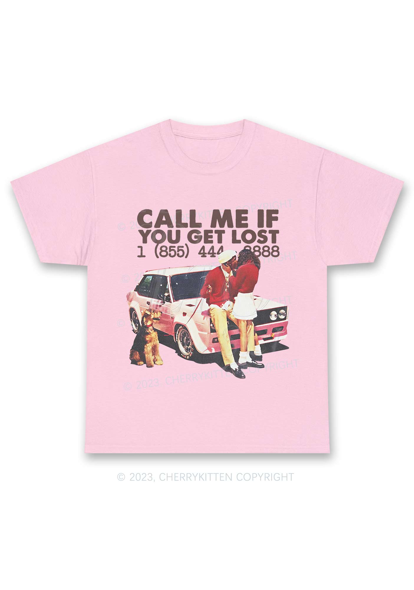 You Get Lost Chunky Shirt Cherrykitten
