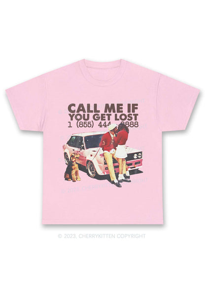 You Get Lost Chunky Shirt Cherrykitten