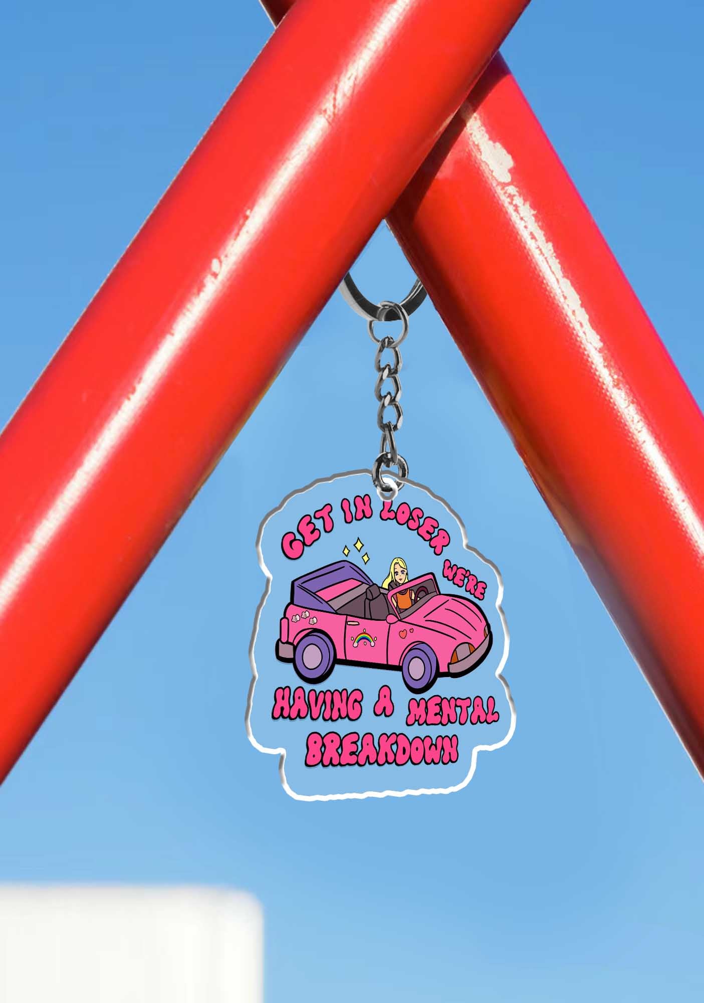 Get In 1Pc Y2K Keychain Cherrykitten