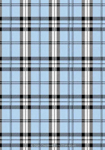 Light Blue Plaid Y2K Print Mini Layered Skirt Cherrykitten