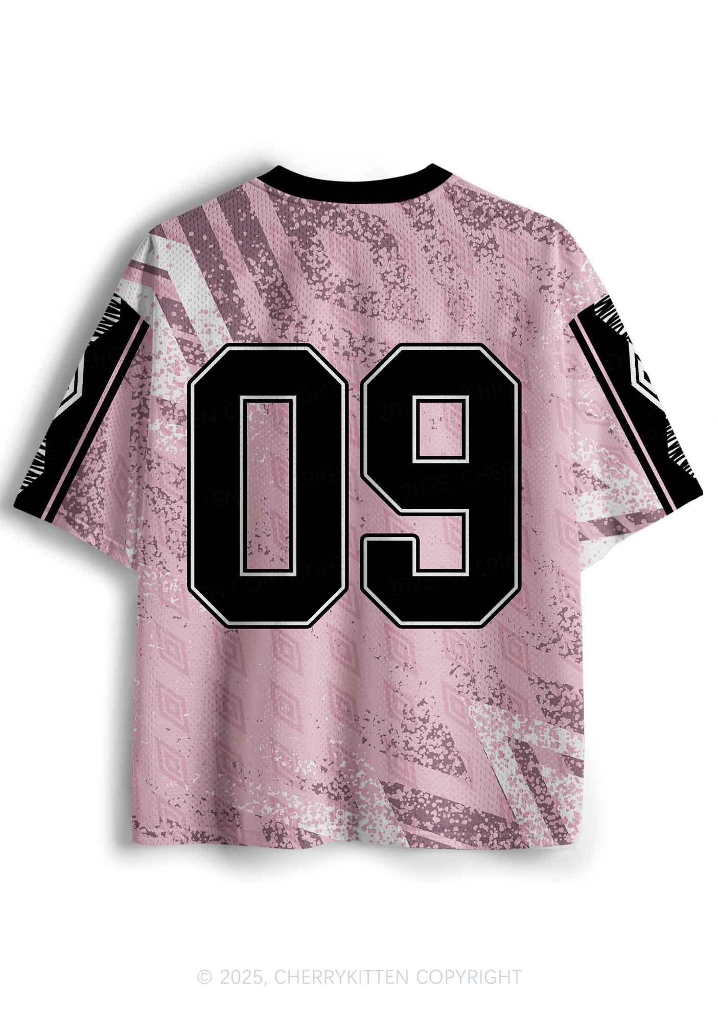 Custom Pink Yes Daddy Y2K Sport Jersey Shirts Cherrykitten