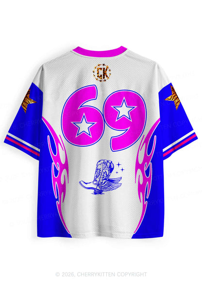 I Will Succeed Because I Am Insane Y2K Sport Jersey Shirts Cherrykitten