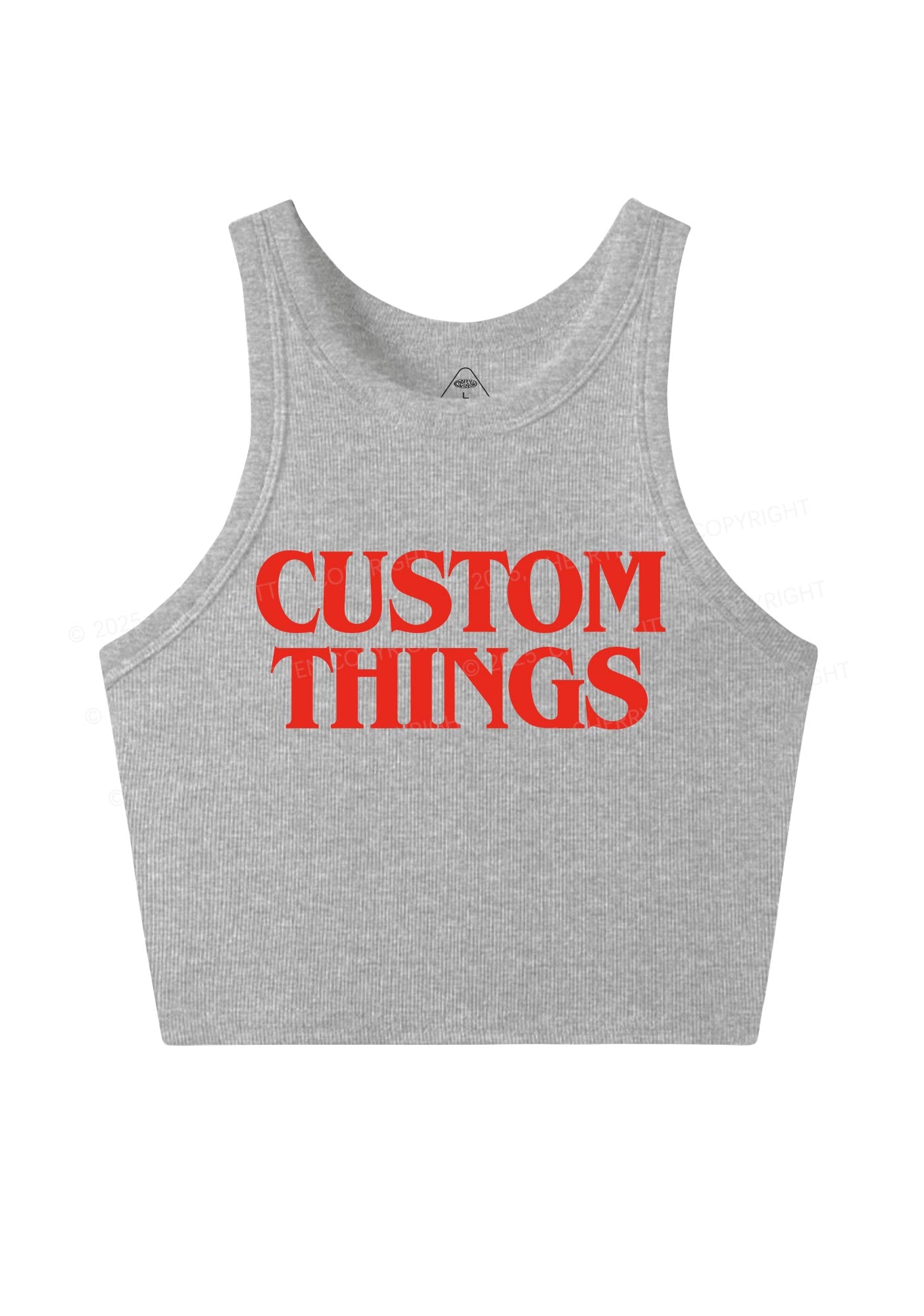 Custom Things Y2K Crop Tank Top Cherrykitten