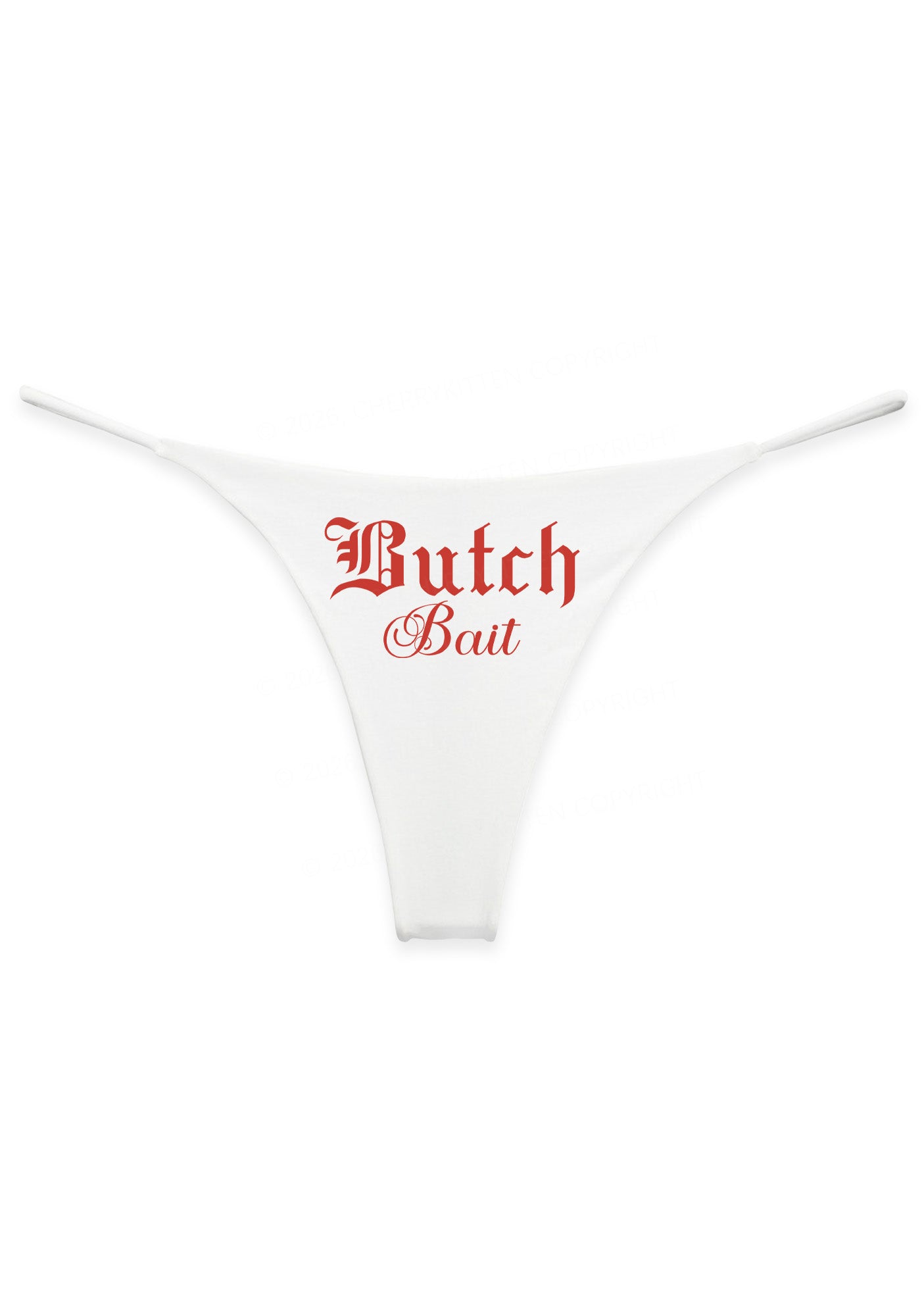 Butch Bait Pride Y2K Bikini String Thong Cherrykitten
