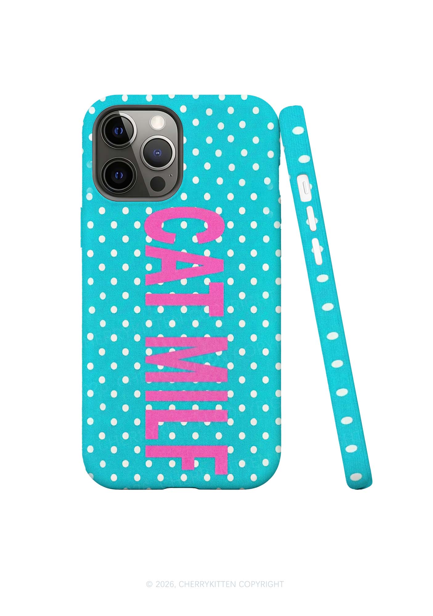 Cat Mxxf Dots Y2K Phone Case Cherrykitten