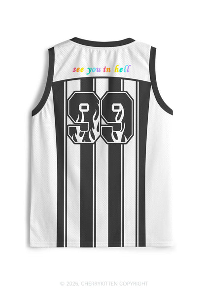 See You In Hell Pride Y2K Sport Jersey Tank Cherrykitten