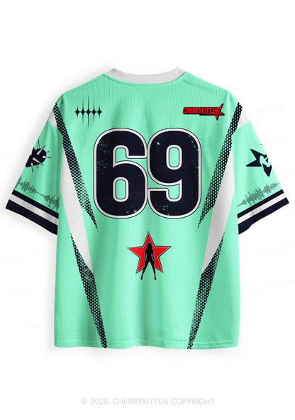 I Love Dirty Filthy Beats Y2K Sport Jersey Shirts Cherrykitten