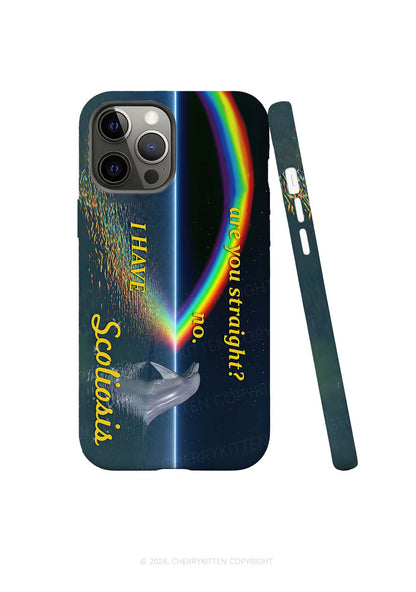 Dolphin I Have Scoliosis Y2K Phone Case Cherrykitten
