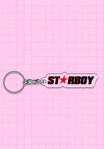 Red Starboy 1Pc Y2K Keychain Cherrykitten
