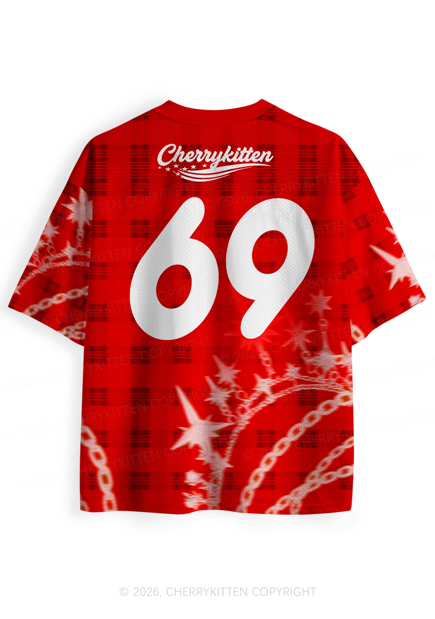 Choke Me Daddy Y2K Sport Jersey Shirts Cherrykitten