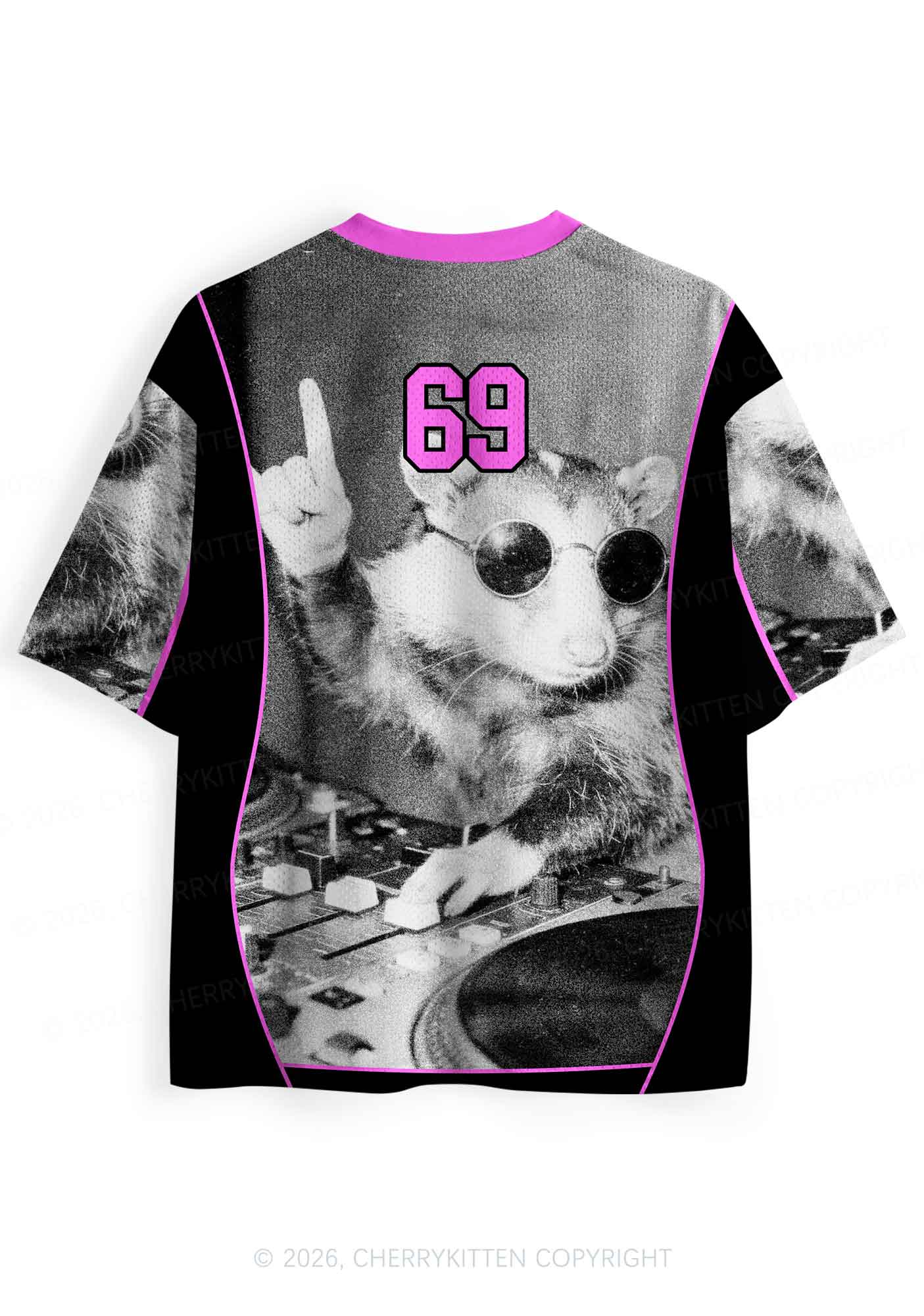 DJ Possum Y2K Sport Jersey Shirts Cherrykitten