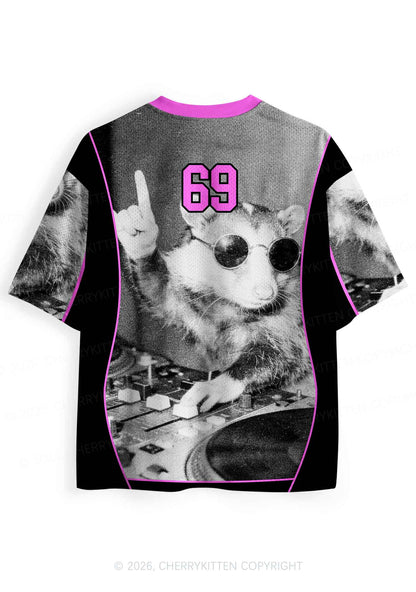 DJ Possum Y2K Sport Jersey Shirts Cherrykitten