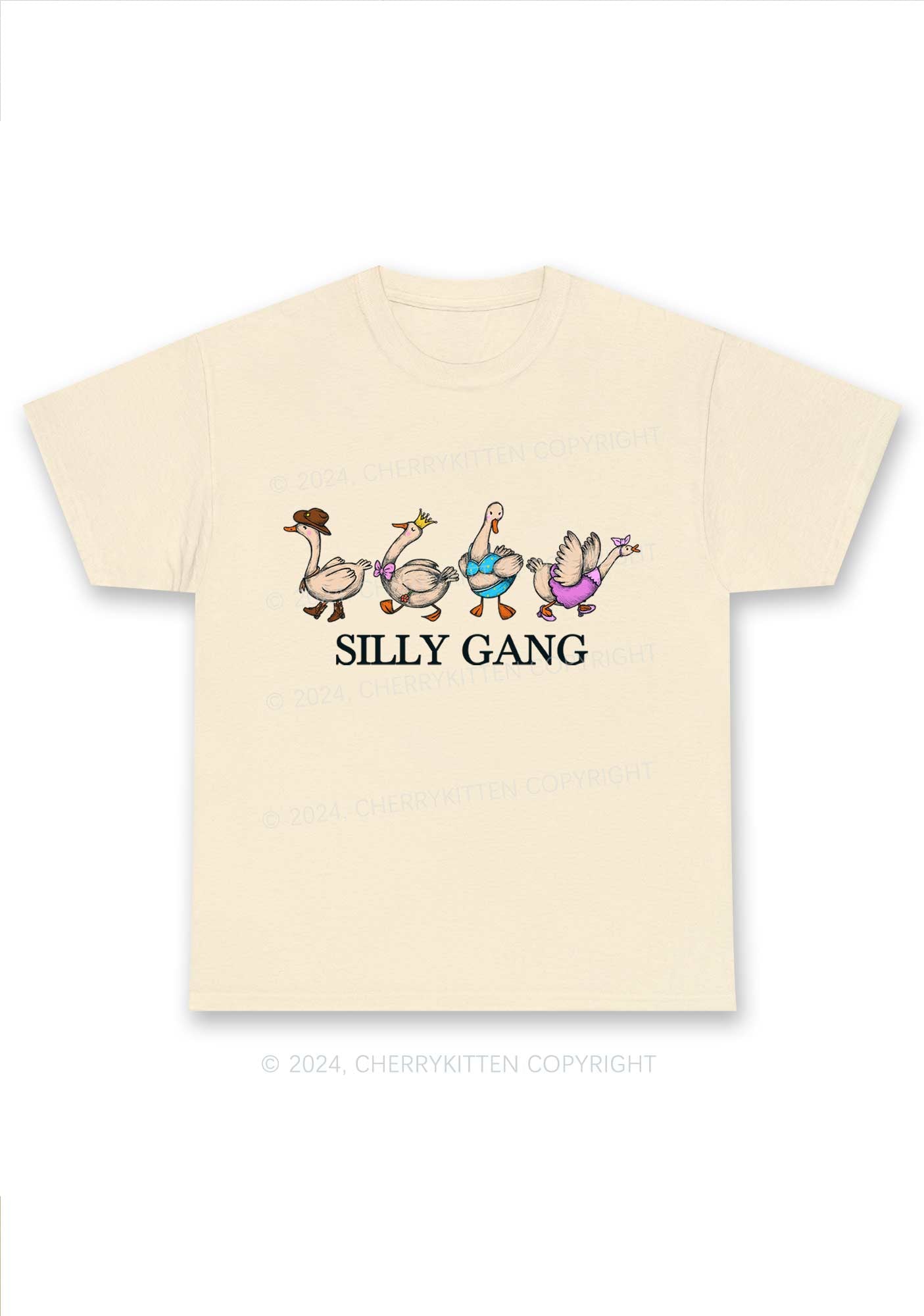 Silly Gang Y2K Chunky Shirt Cherrykitten