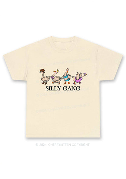 Silly Gang Y2K Chunky Shirt Cherrykitten