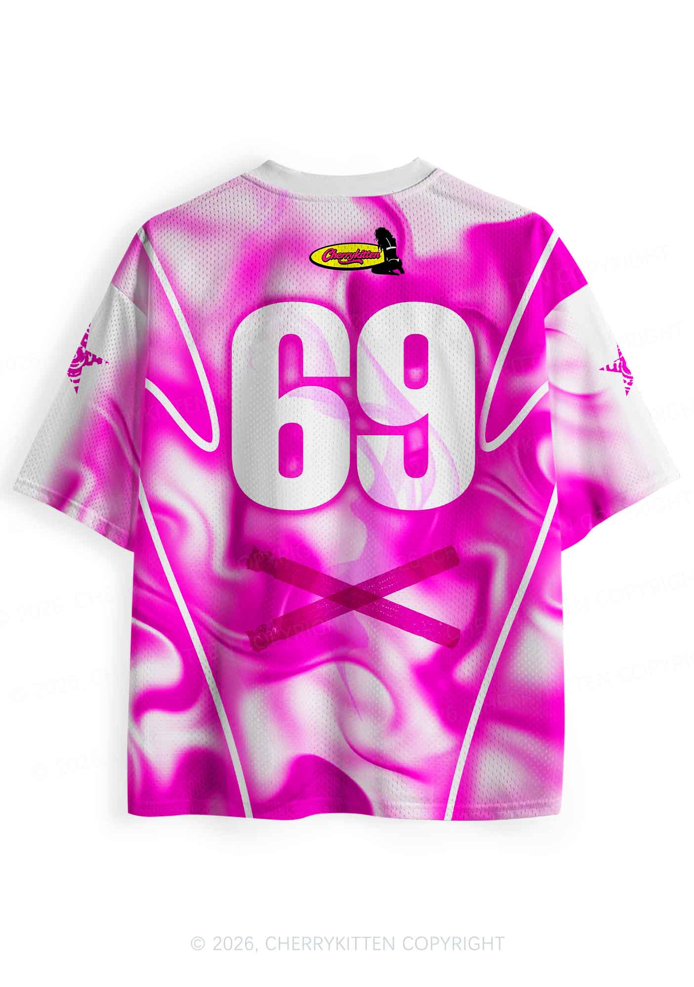 Mommy Needs A Cigarette Y2K Sport Jersey Shirts Cherrykitten