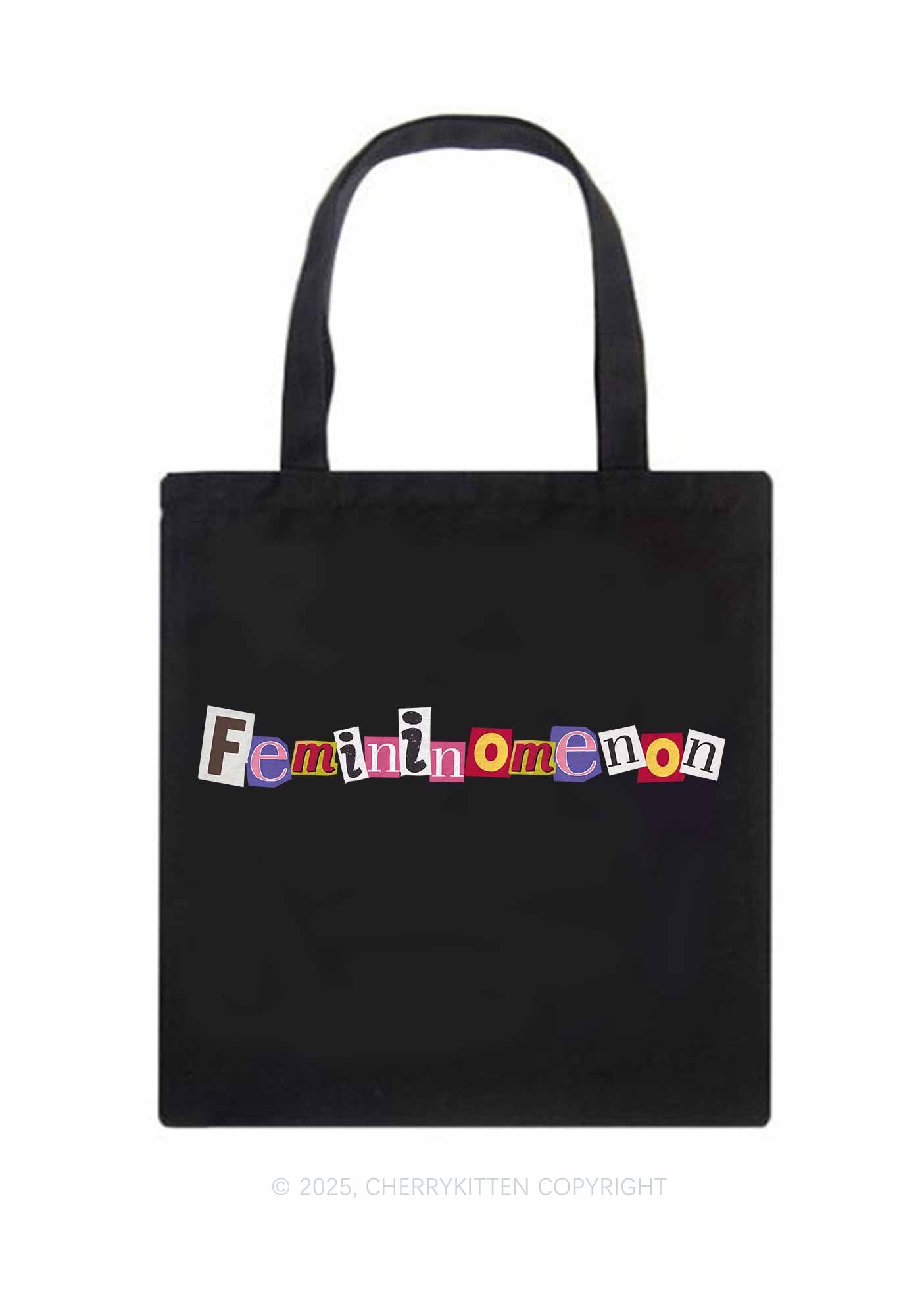Femininomenon Pride Y2K Canvas Tote Bag Cherrykitten
