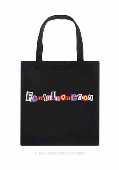Femininomenon Pride Y2K Canvas Tote Bag Cherrykitten