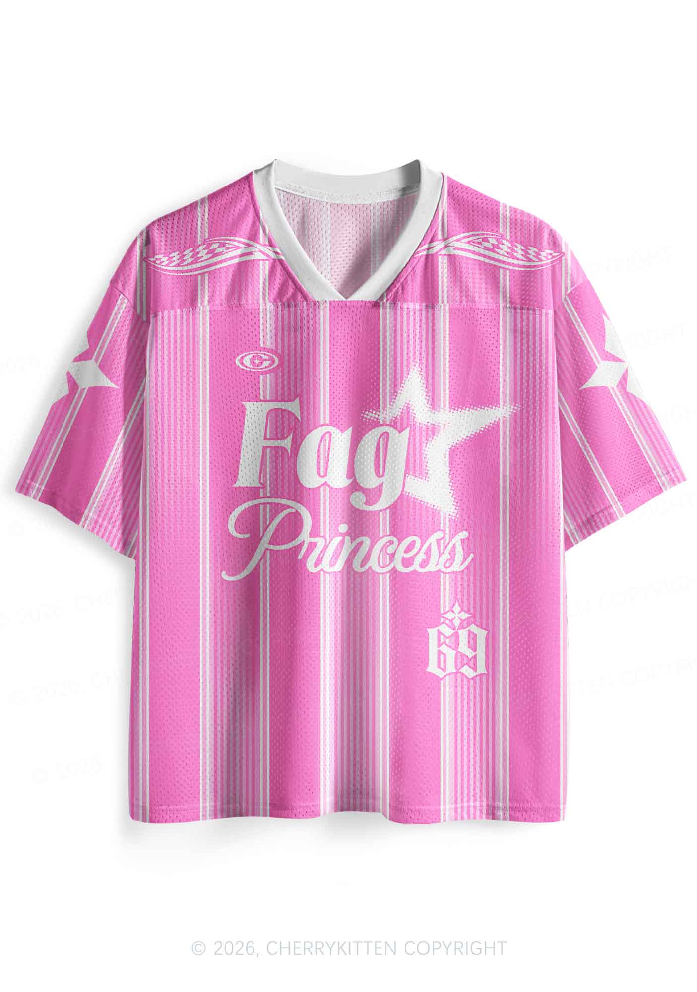 Fag Princess Pride Y2K Sport Jersey Shirts Cherrykitten
