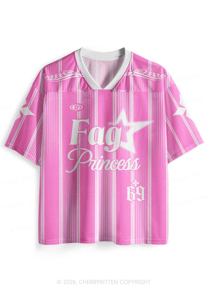 Fag Princess Pride Y2K Sport Jersey Shirts Cherrykitten