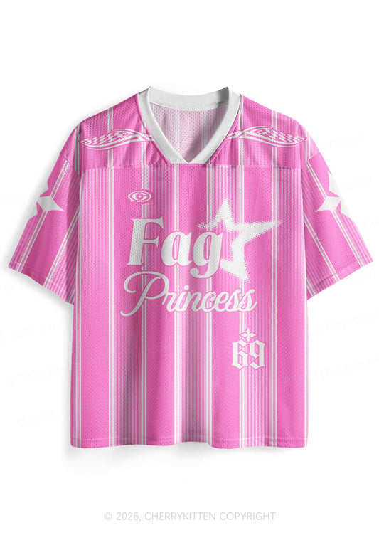 Fag Princess Pride Y2K Sport Jersey Shirts Cherrykitten