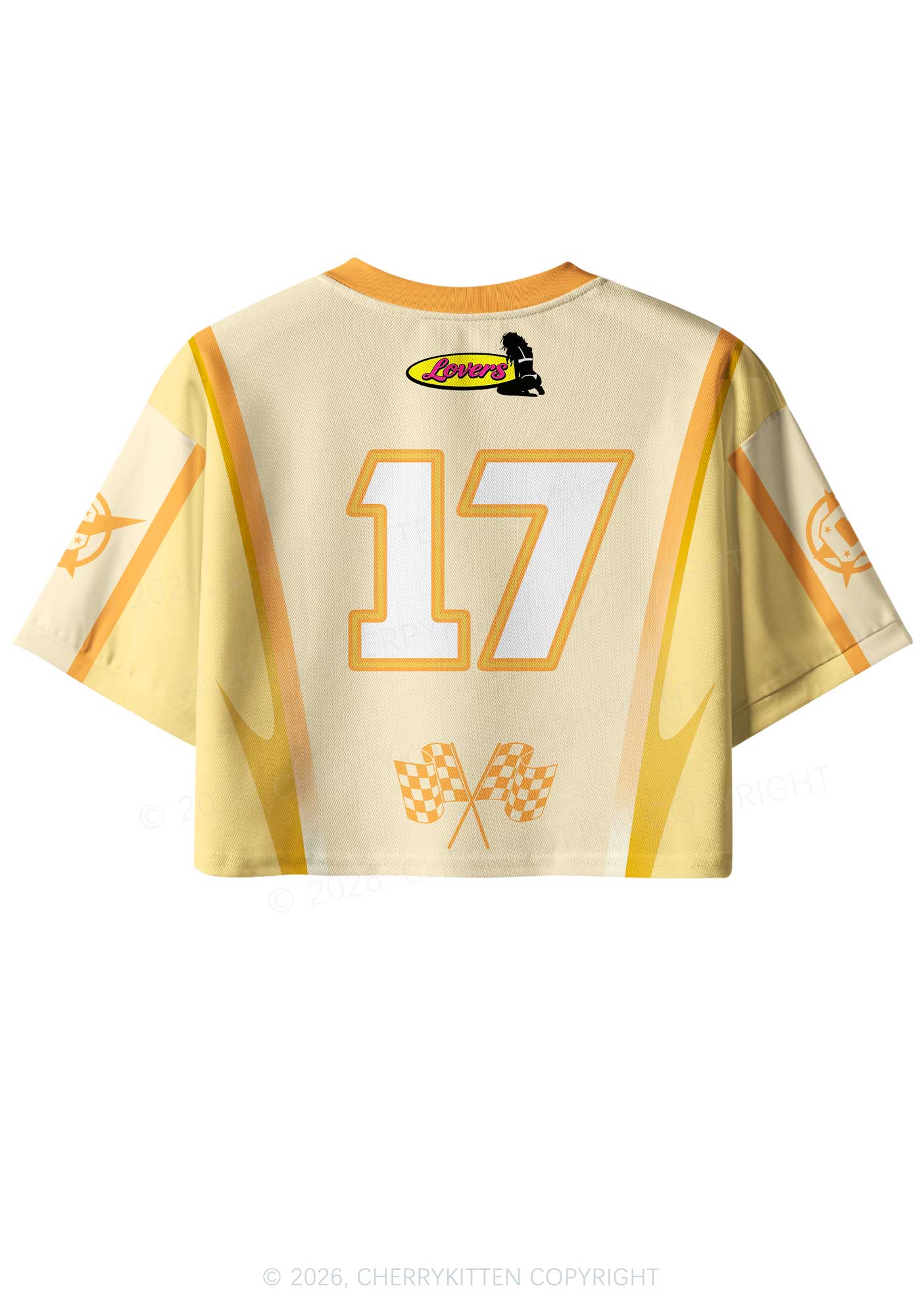 The Lesbian Lovers Pride Y2K Crop Sport Jersey Shirts Cherrykitten