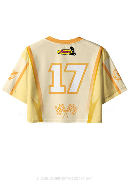 The Lesbian Lovers Pride Y2K Crop Sport Jersey Shirts Cherrykitten