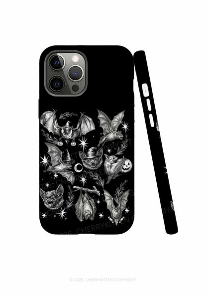 Halloween Bat Wizard Hat Y2K Phone Case Cherrykitten