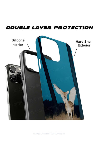 Winged Deer Y2K Phone Case Cherrykitten