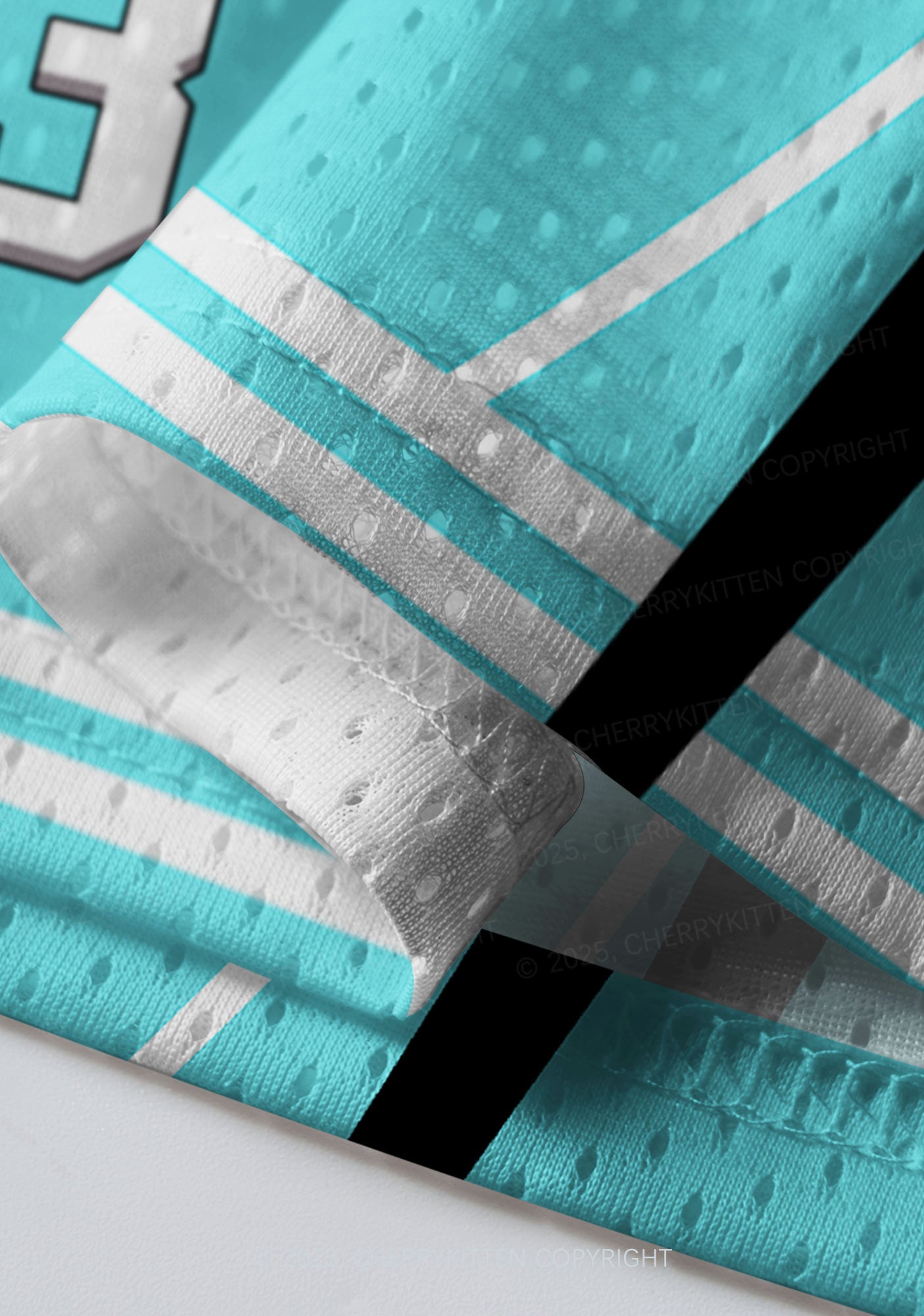 Custom Blue Whos A Good Boy Y2K Sport Jersey Shirts Cherrykitten