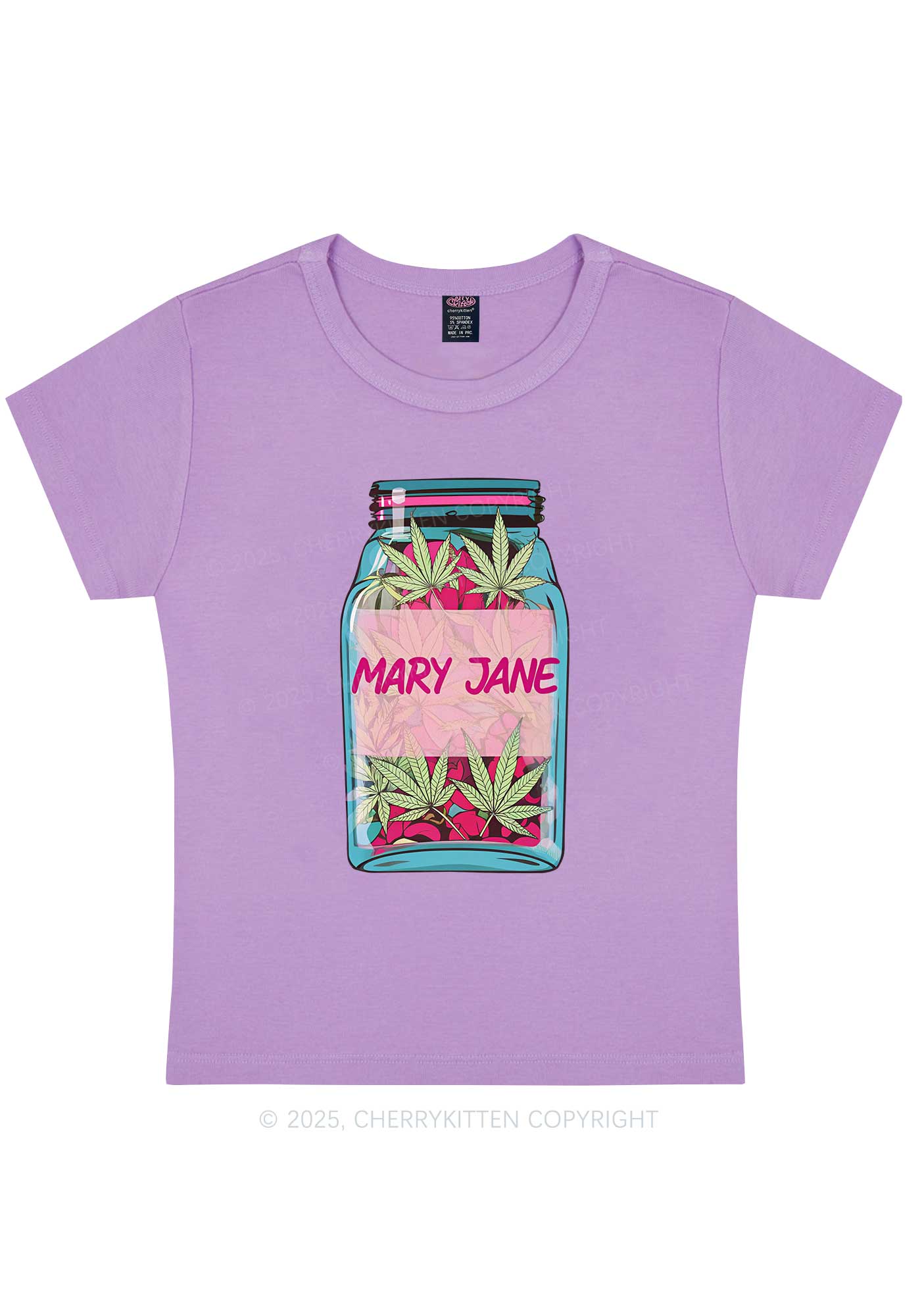 Wxxd Jar Y2K Baby Tee Cherrykitten