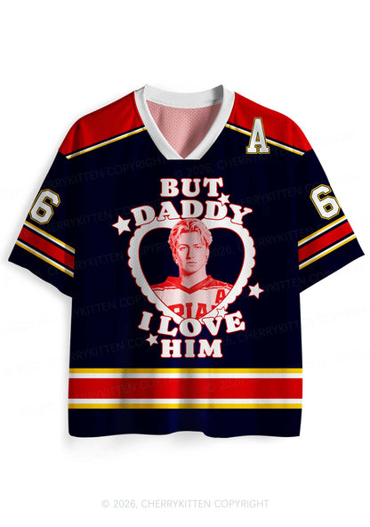 But Daddy I Love Him DL Y2K Sport Jersey Shirts Cherrykitten