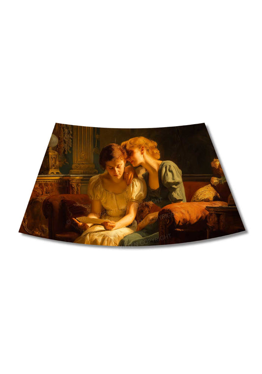 Two Women Reading Letter Pride Y2K Print Mini Skirt Cherrykitten