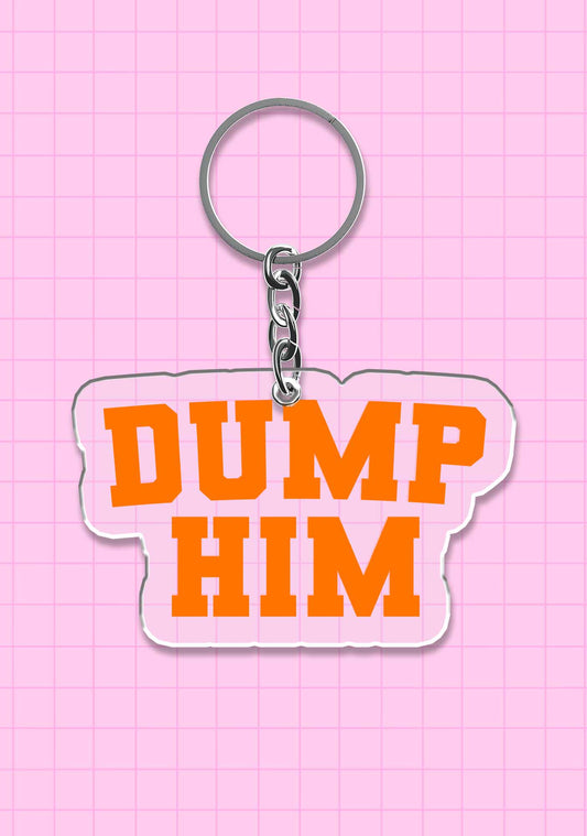 Dump Him 1Pc Y2K Keychain Cherrykitten