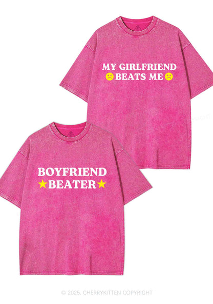 Boyfriend Beater Y2K Valentine's Day Washed Tee Cherrykitten