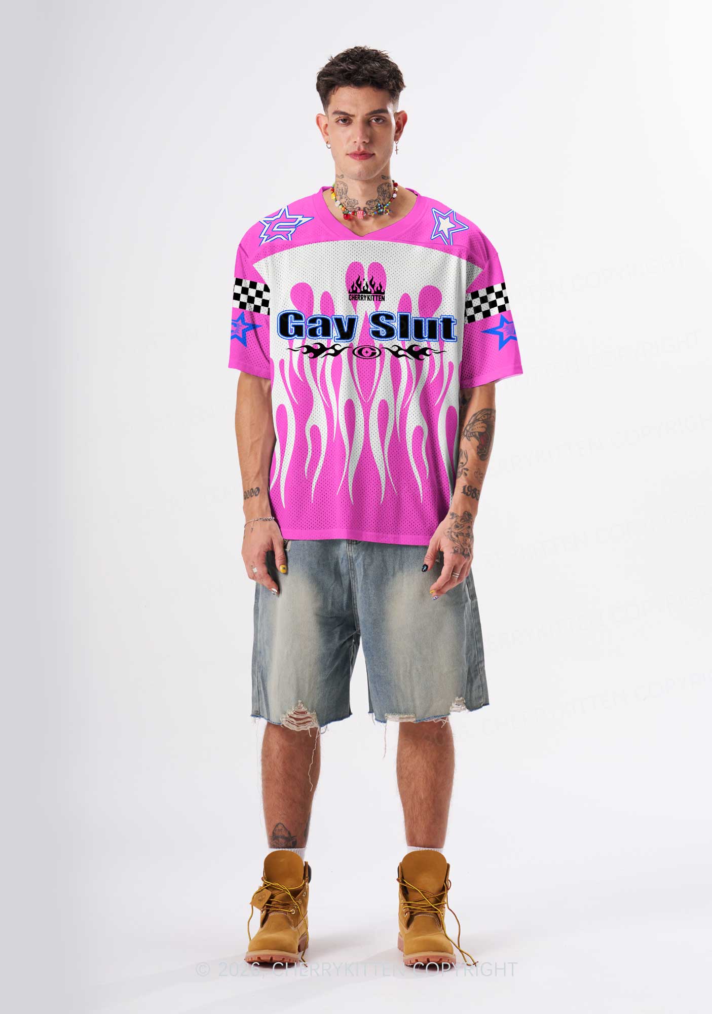 Gay Slxt Pride Y2K Sport Jersey Shirts Cherrykitten