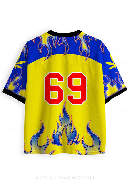 Dont Give Me Cigarette Y2K Sport Jersey Shirts Cherrykitten