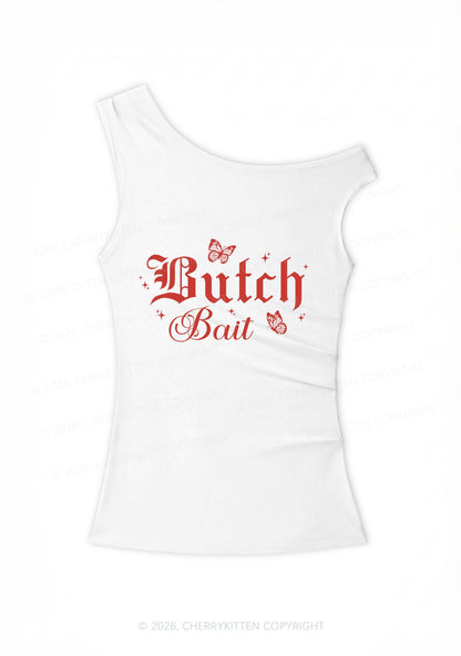 Butch Bait Y2K Off Shoulder Tank Top Cherrykitten