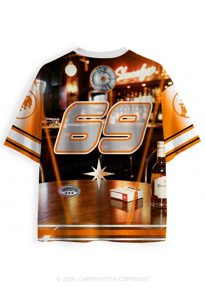 Hamster Bassist Techno Y2K Sport Jersey Shirts Cherrykitten