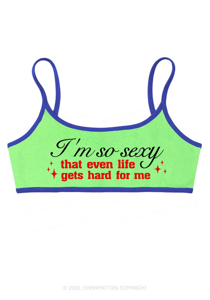 Im So Sexy Y2K Super Crop Cami Cherrykitten