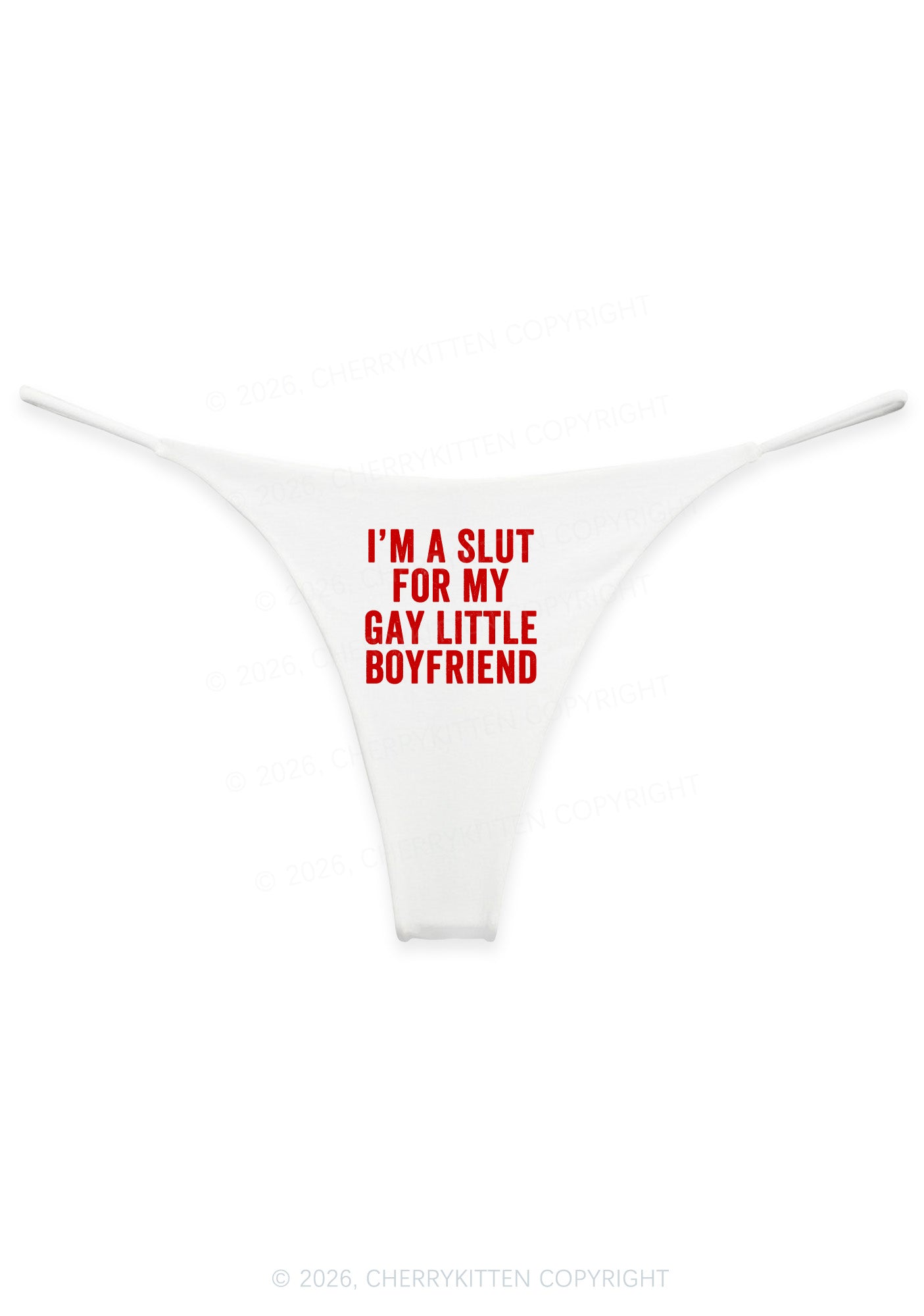 Slxt For My Gay BF Pride Y2K Bikini String Thong Cherrykitten