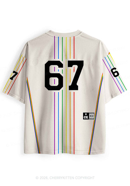 I Suffer From Gay Thoughts Pride Y2K Sport Jersey Shirts Cherrykitten