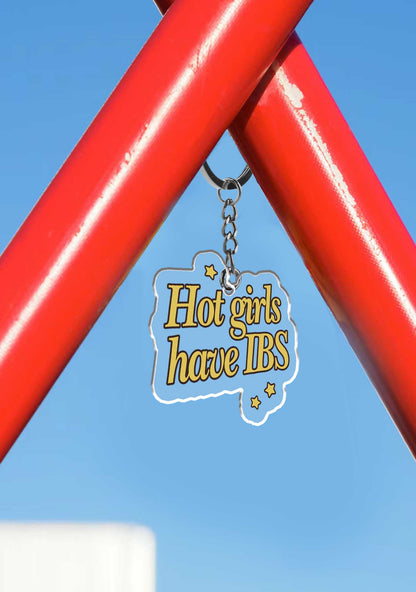 Hot Girls Have IBS 1Pc Y2K Keychain Cherrykitten