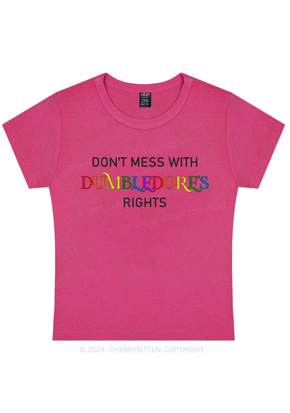 Dumbledore's Rights Y2K Baby Tee Cherrykitten