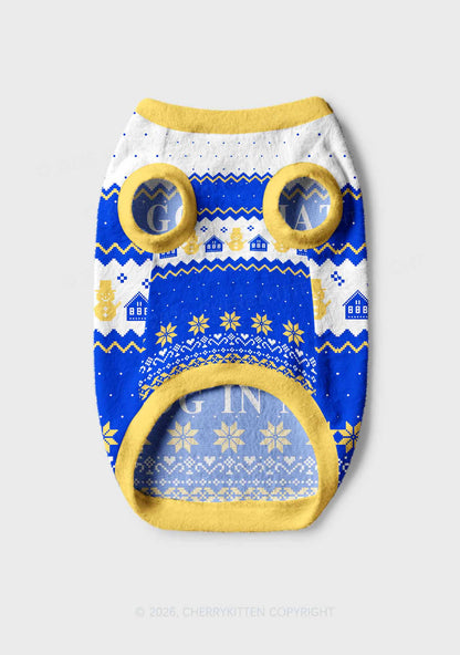 I Got That Hot Dog In Me Y2K Pet Knit Sweatshirt Cherrykitten